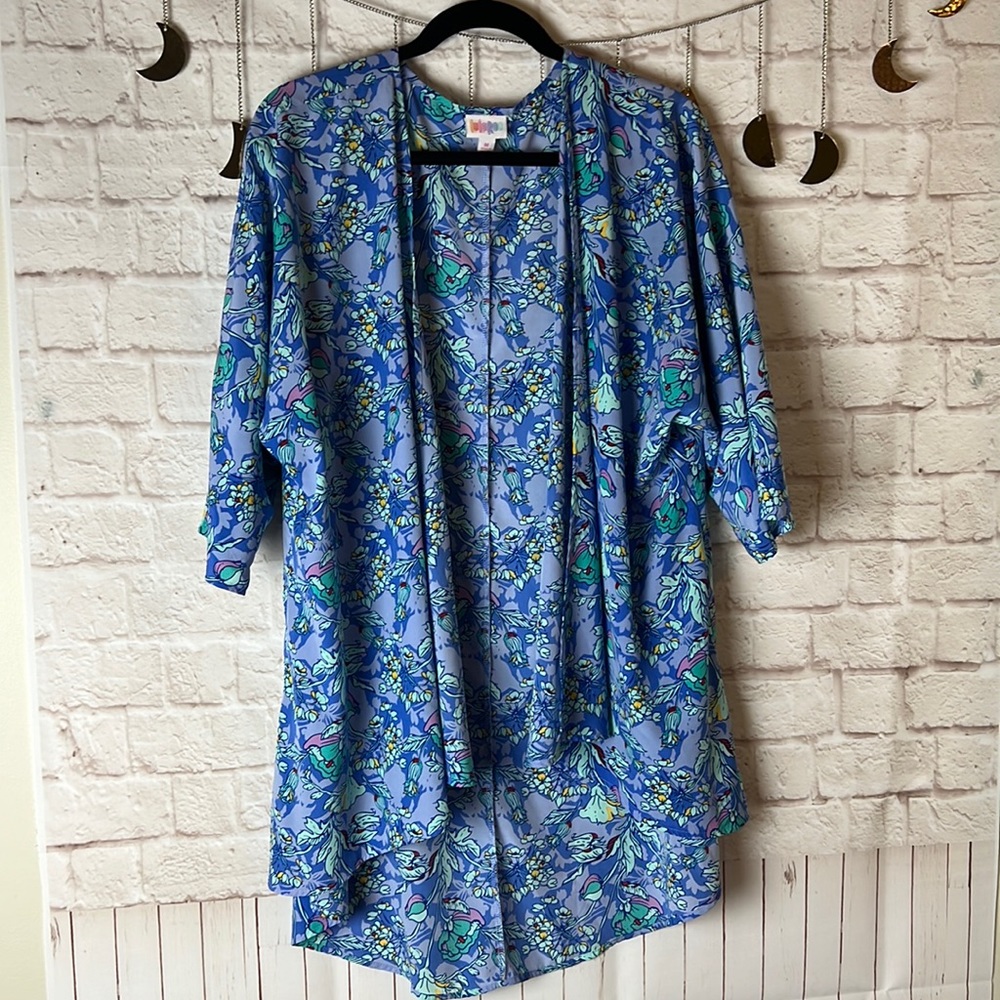 Silky kimono